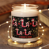 Funny Christmas Holiday Themed Scented Soy Candle