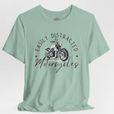 Funny Motorcycle Crew Neck TShirt