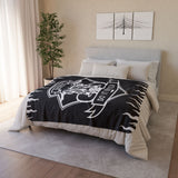 Bikers Do It Better Motorcycle Sherpa Fleece Blanket
