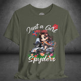 Woman's Can-Am Spyder Crew Neck TShirt