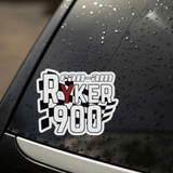 Can-Am Ryker 900 Motorcycle Helmet Decal