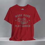 Can-Am SpyderRTL Work Hard Play Harder Crew Neck TShirt