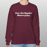 Can-Am Spyder Motorcycle Embroidered Crew Neck Sweatshirt
