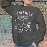 Moto Mom Customized Crew Neck Sweatshirt