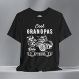 Cool Grandpas Ride Spyders Crew Neck TShirt
