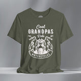 Cool Grandpas Ride Motorcycles Crew Neck TShirt