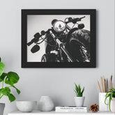 Harley Davidson Motorcycle Framed Poster