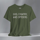 God, Country, & Spyder Crew Neck TShirt