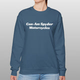 Can-Am Spyder Motorcycle Embroidered Crew Neck Sweatshirt