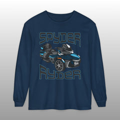 Can-Am Spyder Ryder Long Sleeve Crew Neck TShirt