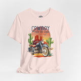 Women's Western Motorcycle Crew Neck TShirt