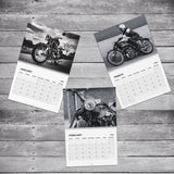 Vintage Motorcycle Wall Calendar - 2025
