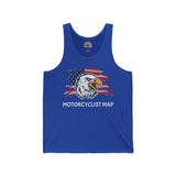 Motorcyclist Map Jersey Tank