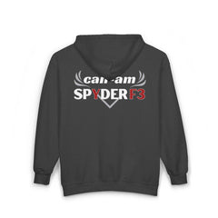 Can-Am Spyder F3 Unisex Zip-Up Biker Hoodie