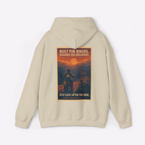 Motorcycle Inn Smoky Mountains Biker Pullover Hoodie