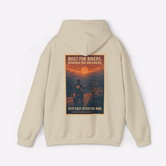 Motorcycle Inn Smoky Mountains Biker Pullover Hoodie