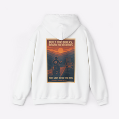 Motorcycle Inn Smoky Mountains Biker Pullover Hoodie