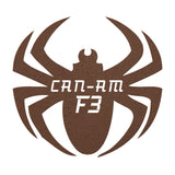 Can-Am Spyder F3 Motorcycle Metal Wall Art