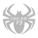 Can-Am Spyder F3 Motorcycle Metal Wall Art