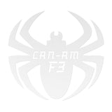 Can-Am Spyder F3 Motorcycle Metal Wall Art