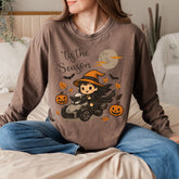Can-Am Spyder Girl Halloween Long Sleeve Crew Neck TShirt