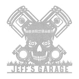 Tiki Skull Customized Steel Wall Art