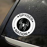 Can-Am Spyder Nation Round Decal