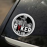 Can-Am Ryker Motorcycle Club Round Decal