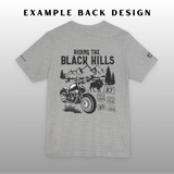 Riding the Black Hills South Dakota Crew Neck TShirt