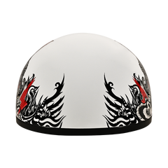 Motorcycle Graphic Half Face Helmet | Rockin' Reaper
