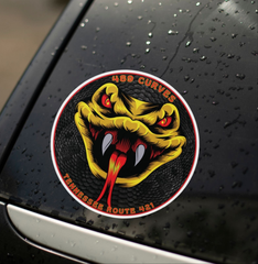 TN-421 The Snake Motorcycle Decal