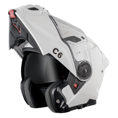 Daytona C6 Modular Helmet | Hi-Gloss White