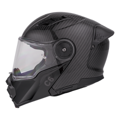 Daytona C6 Modular Motorcycle Helmet | Grey Carbon Fiber