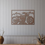 Motorcycle Metal Wall Art
