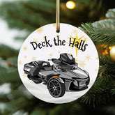 Can-Am Spyder RT Aluminum Christmas Ornament