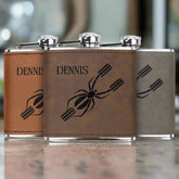 Can-Am Spyder Customized Laser Engraved Flask 6oz