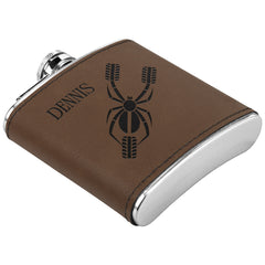 Can-Am Spyder Customized Laser Engraved Flask 6oz
