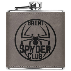 Can-Am Spyder Customized Laser Engraved Flask 6oz