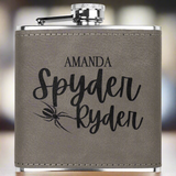 Can-Am Spyder Customized Laser Engraved Flask 6oz