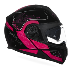 Daytona Glide Modular Motorcycle Helmet | Flowers