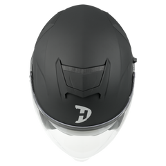 Daytona Spyder Jet Helmet | Dull Black