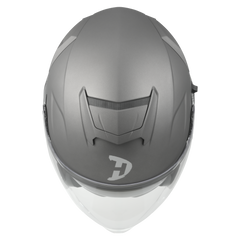 Daytona Spyder Jet Helmet - Gun Metal Grey Dull Metallic