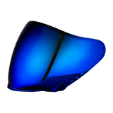 Daytona Spyder Jet Helmet Outer Shield | Blue