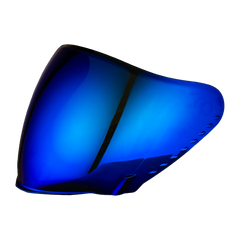 Daytona Spyder Jet Helmet Outer Shield | Blue