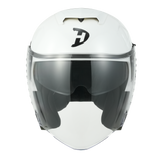 Daytona Spyder Jet Helmet | Hi-Gloss White