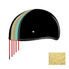 Motorcycle Graphic Half Face Helmet | Freedom 2.0