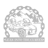 Can-Am Spyder Motorcycle Metal Wall Art