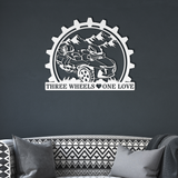 Can-Am Spyder Motorcycle Metal Art