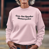 Can-Am Spyder Motorcycle Embroidered Crew Neck Sweatshirt