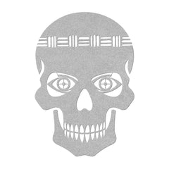Tiki Skull Metal Wall Decor